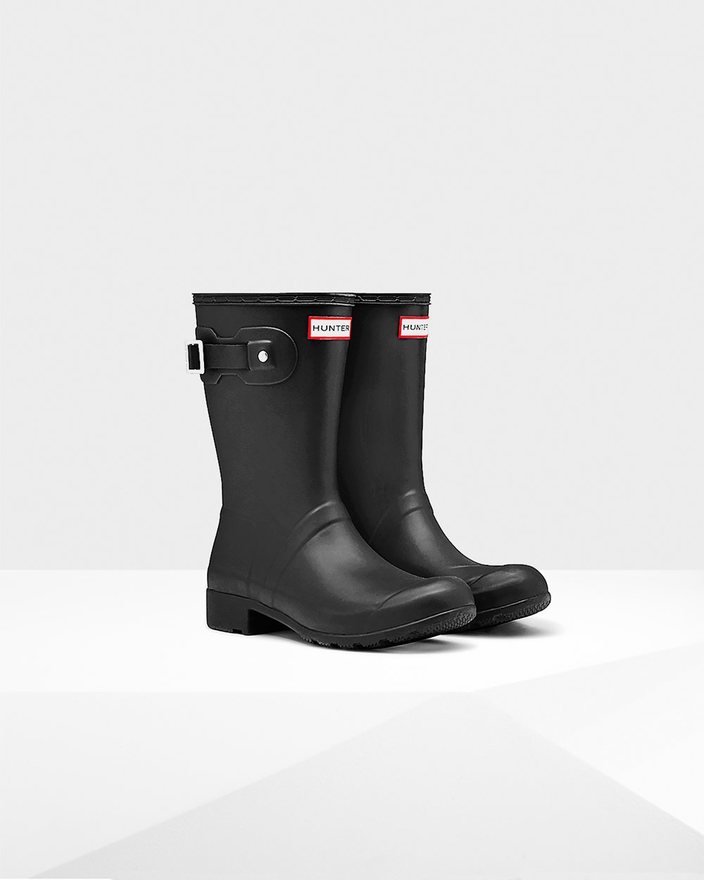 Hunter Mujer Original Tour Foldable - Botas de Lluvia Negras - 097-ABWPIM